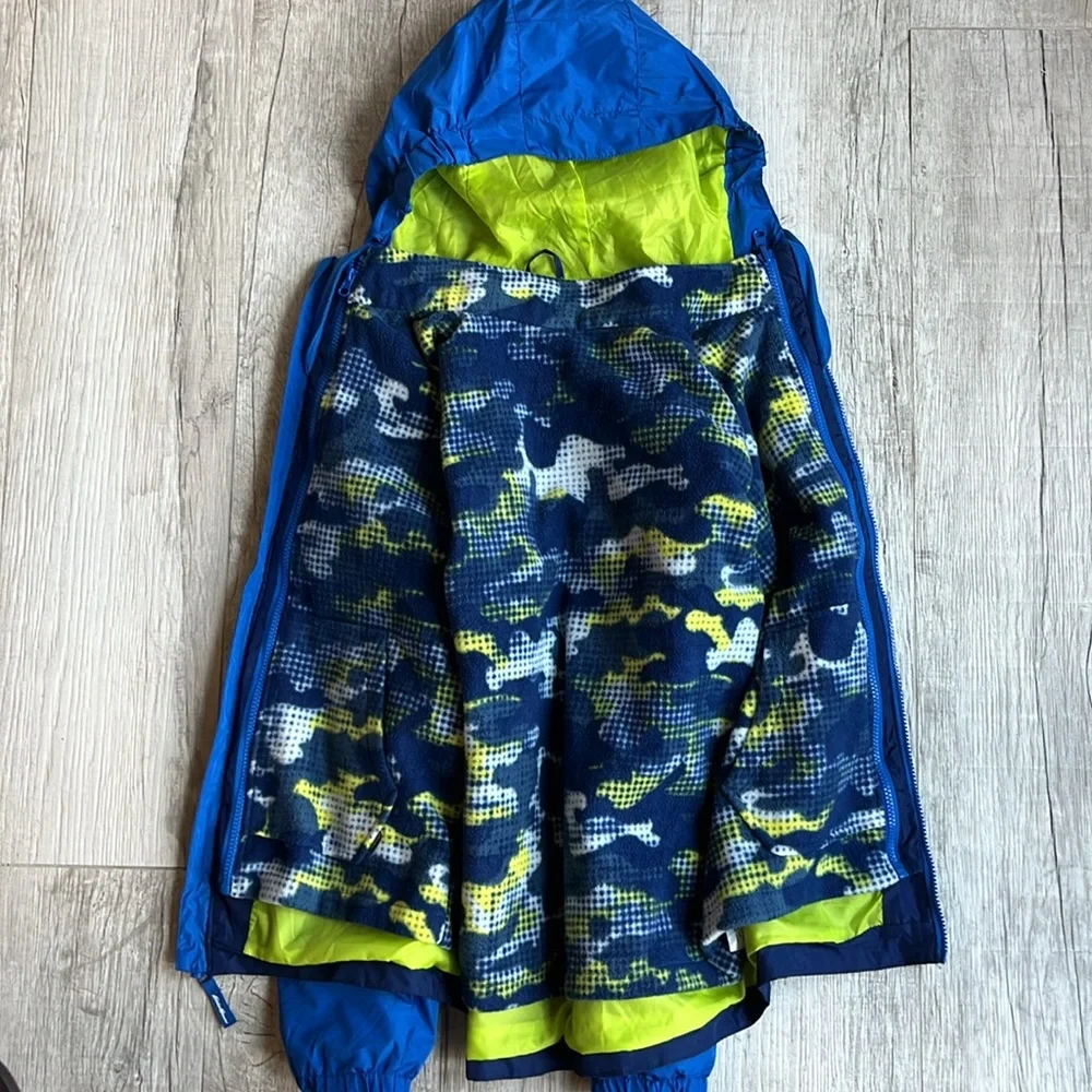 Eddie Bauer Youth Boys Lone Peak 3-in-1 Jacket‎ Blue L 14/16